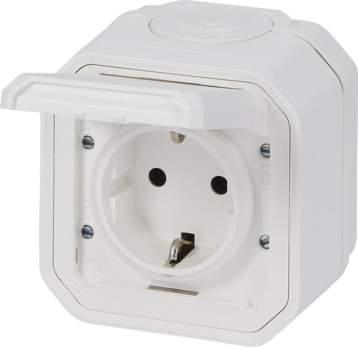 Produktbild Legrand Plexo New Feuchtraum-Aufputz-Steckdose