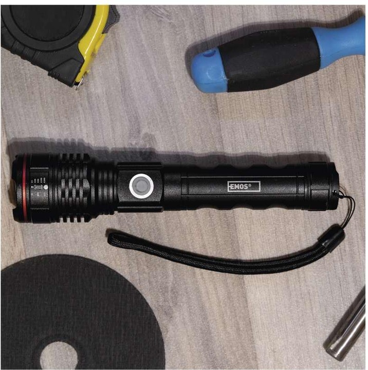 Actual product image Emos Metal torch (18.30 cm, 600 lm)