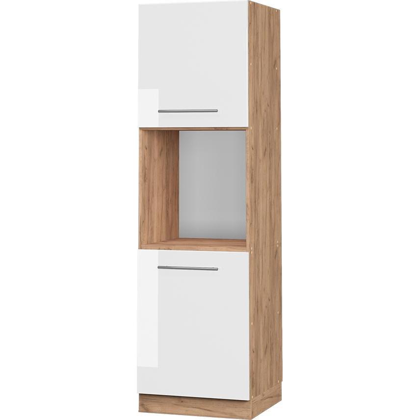 Vicco, Regal, Herdumbauschrank Fame-Line (60 x 60 x 206 cm)