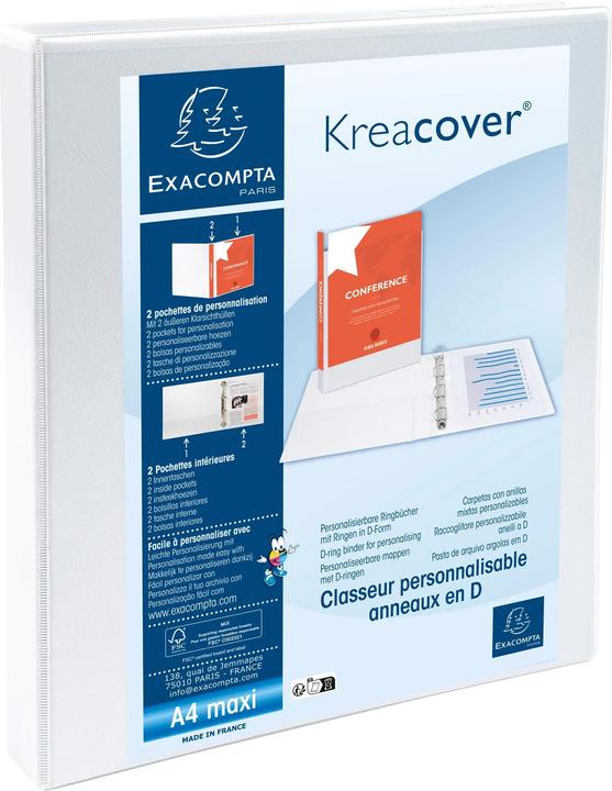 Produktbild Exacompta Ringbücher (A4, 47 mm, 1 Stück)