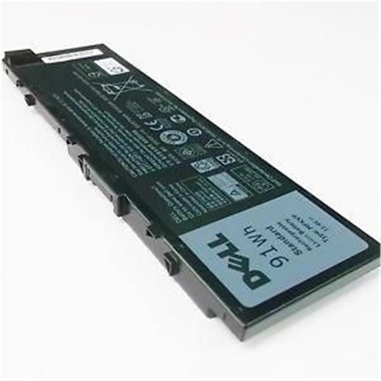 Dell Battery battery, 91WHR, 6 cells (6 Zellen), Notebook Akku, Schwarz