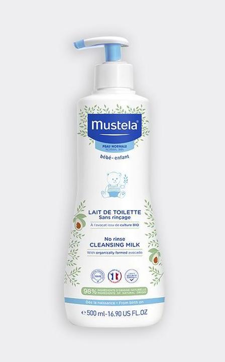 Immagine prodotto Mustela Latte detergente senza risciacquo Bébé