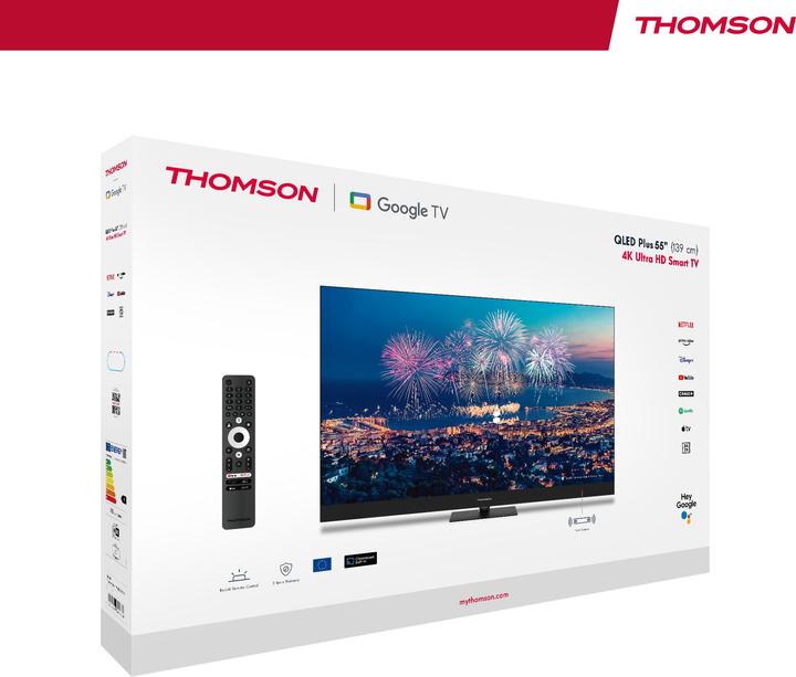 Produktbild Thomson 55QG6C14 QLed Plus 55' Smart TV (55", QLED, 4K, 2023)
