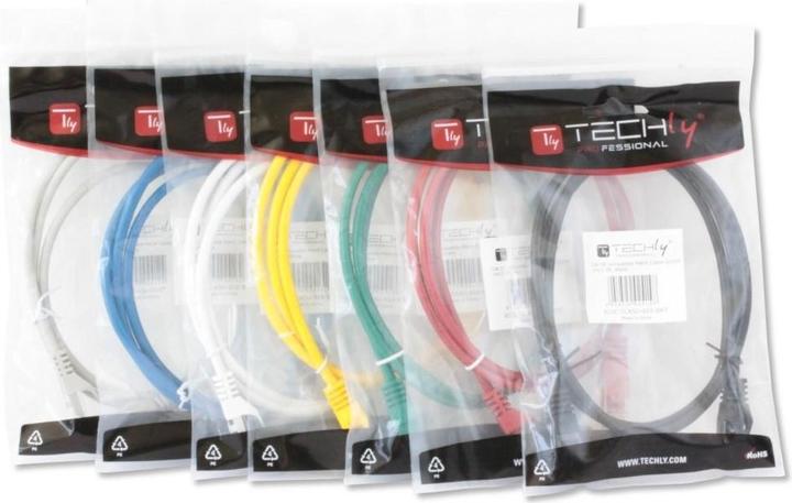 Actual product image Techly TECHLYPRO 024124 TechlyPro Network patch (U/UTP, CAT5e, 1 m)