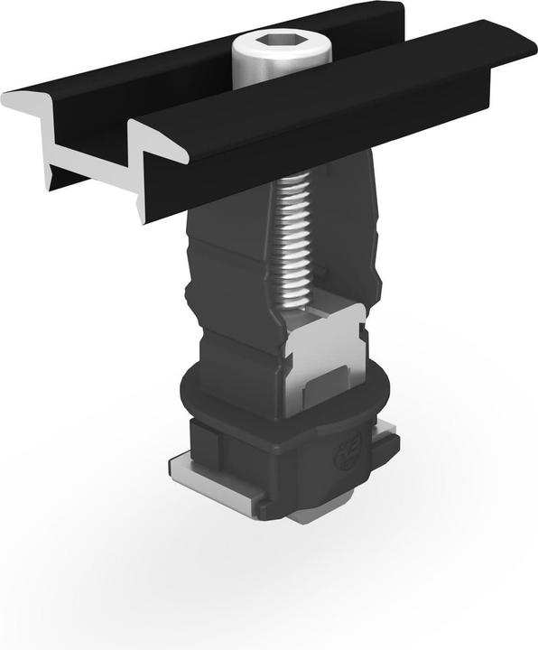 K2 Systems Universal centre clamp K2 2004148 Clamp 25-40 mm, black anodised (Solar system mounting material)