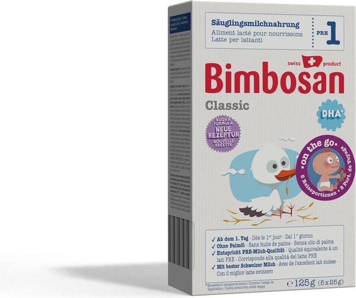Actual product image Bimbosan Classic 1 (125 g, from birth)