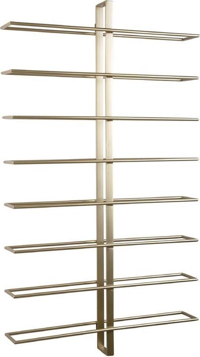 present time Gegenwärtige Zeit Wijnrek Dual - Gold - 52x8.5x90cm - Modern - Sinterklaas Geschenk - Sinterklaas Ge (16 Fl.)