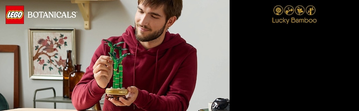 Immagine prodotto LEGO Glücks-Bambus (10344, LEGO Botanical)