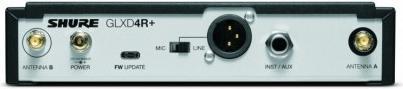 Immagine prodotto Shure GLXD14R+/MX53 sistema digitale a rack