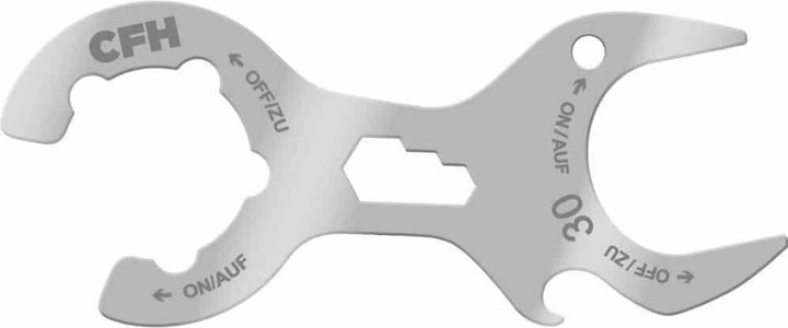 Actual product image CFH Gas Bottle Wrench GF419