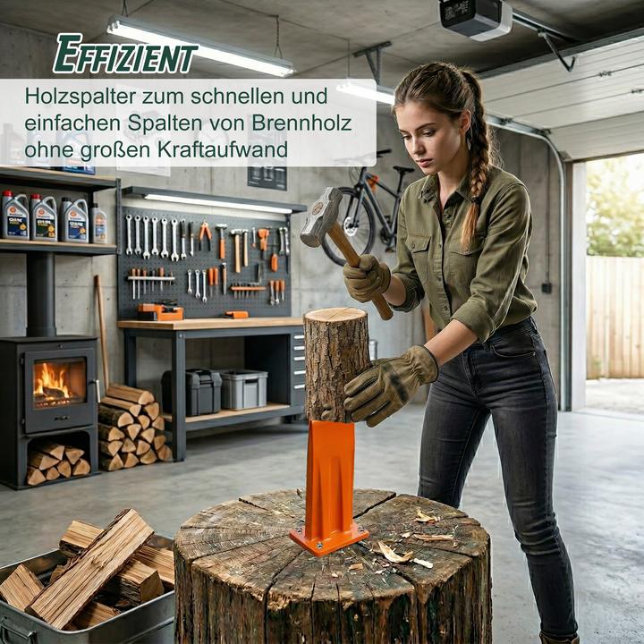 Actual product image Relaxdays Log splitter