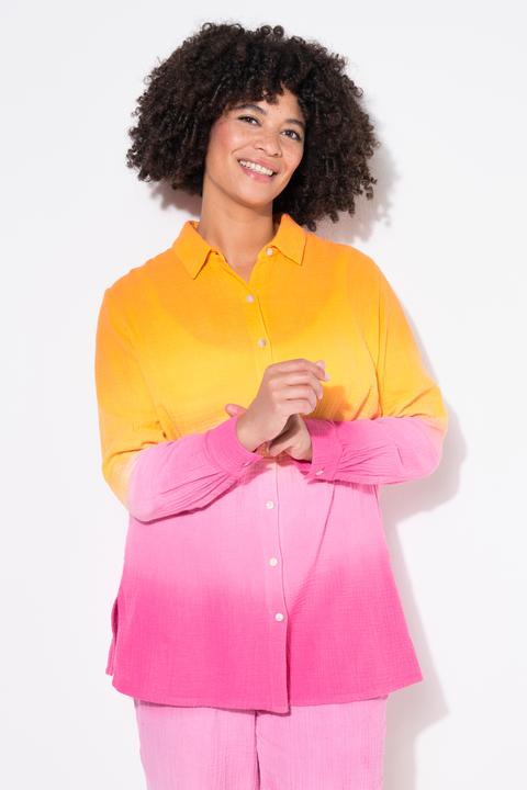 Produktbild Angel of Style Bluse, oversized, Musselin, Farbverlauf (52)