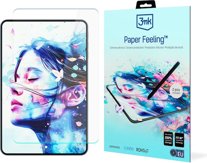 3MK PaperFeeling iPad 10.2" 7/8/9 gen 2szt/2psc Folia (2 Stück, iPad 2021 (9. Gen))