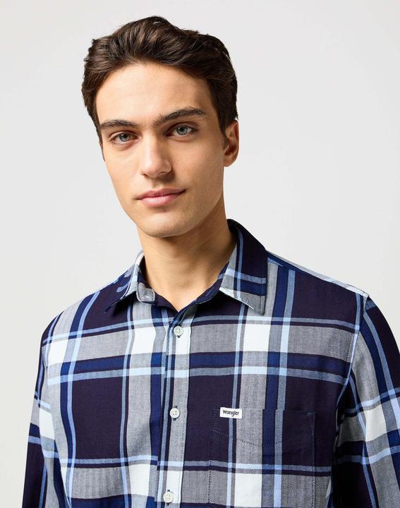 Actual product image Wrangler Langarmhemd 1 Pkt Shirt (L)