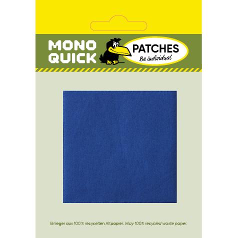 Thumbnail - Mono Quick Bügelflick "Extra stark", Applikationen, Blau