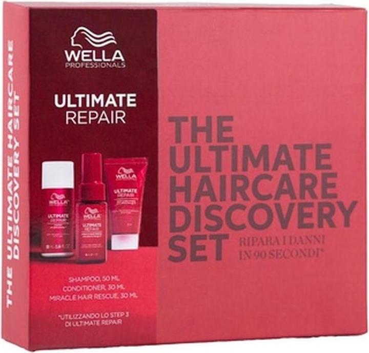Actual product image Wella Professionals ULTIMATE REPAIR Gift Set Professional Shampoo 50ml Moisturizing Conditioner 30ml (Hair care set)