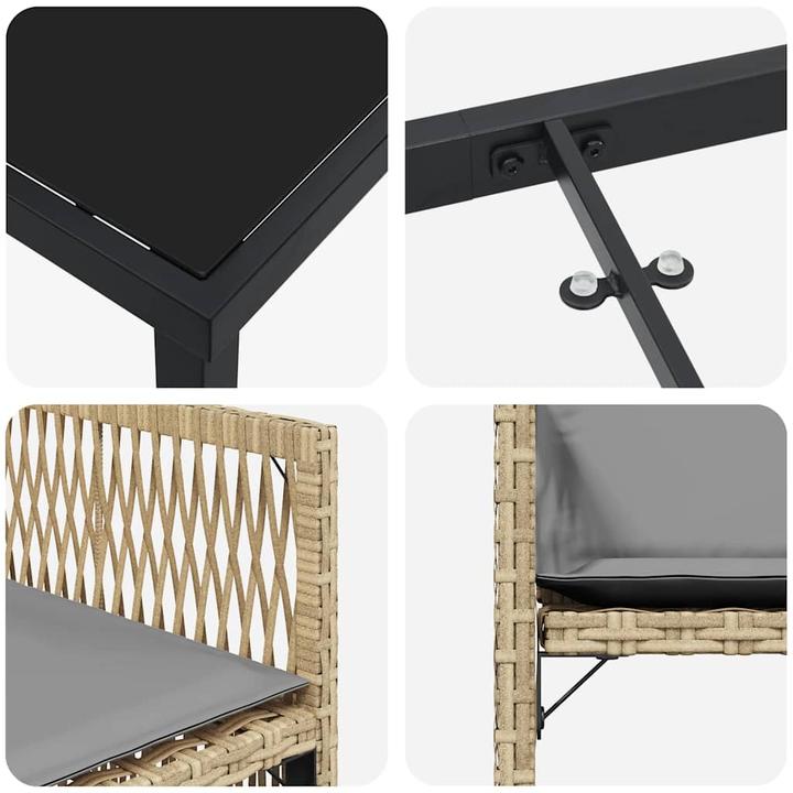 Produktbild vidaXL Garten Essgruppe