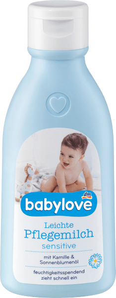 Image du produit dm babylove Lait de soin léger, sensitive