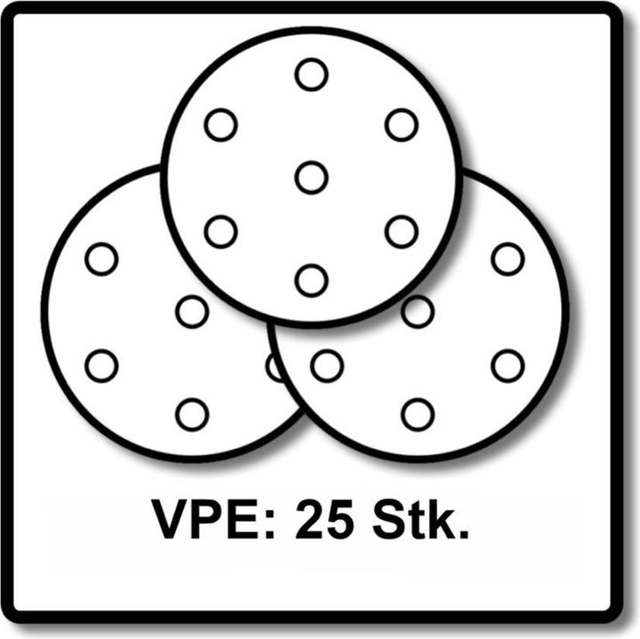 Produktbild Festool Schleifscheibe STF D225/128 P100 GR/25 (P100)