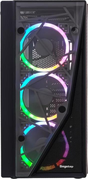 Actual product image Segotep Prime XL V2 black case (ATX, Mini-ITX)