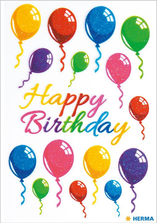 HERMA Sticker Geburtstag