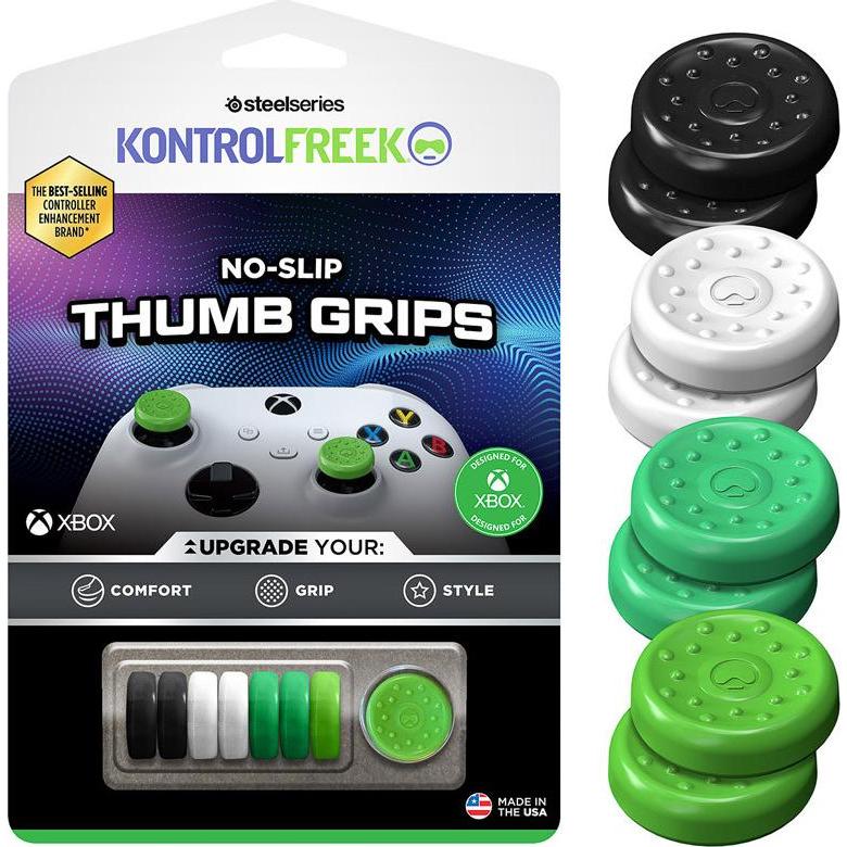 SteelSeries No-Slip Thumbgrip 8-pack - XBX, Gaming Controller Zubehör