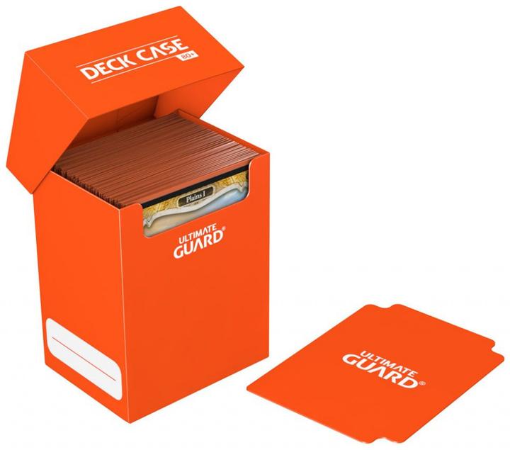Produktbild Ultimate Guard UGD010259 - Kartenbox - für 80+ Karten, Standardgrösse, orange
