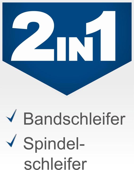 Immagine prodotto Scheppach OSM600 Levigatrice per bordi, nastri e mandrini oscillante 220-240V 50Hz (Smerigliatrice, 450 W)