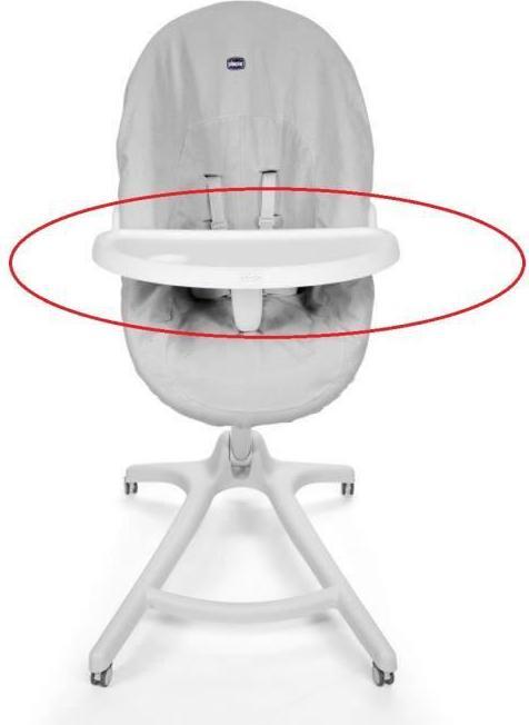 Actual product image Chicco Meal set for high chair use