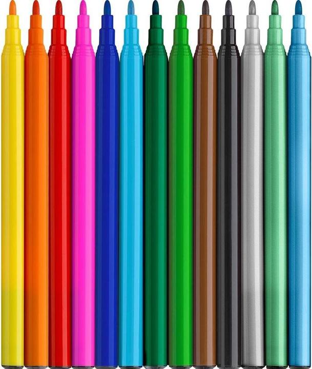 Produktbild Faber-Castell Faserschreiberetui 10+3ST Dino sortiert (13x)