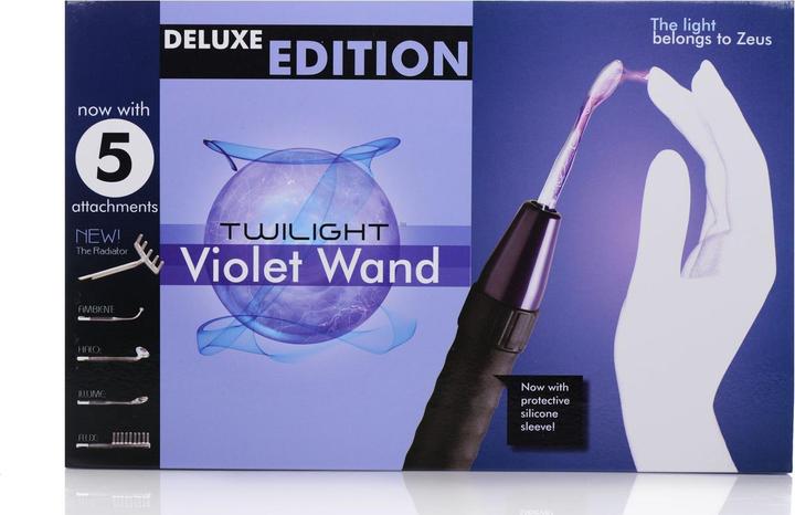 Actual product image Doc Johnson Deluxe Edition Twilight Violet Wall with 5 Attachments