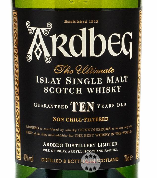 Produktbild Ardbeg 10 Years (1 x 70 cl)