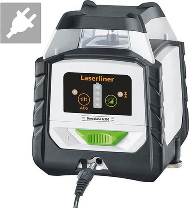 Produktbild Laserliner Hybridlaser Duraplane G360 Set 175cm (GRX 60 2Lithium LT 3m Hardcase) - 052.555A