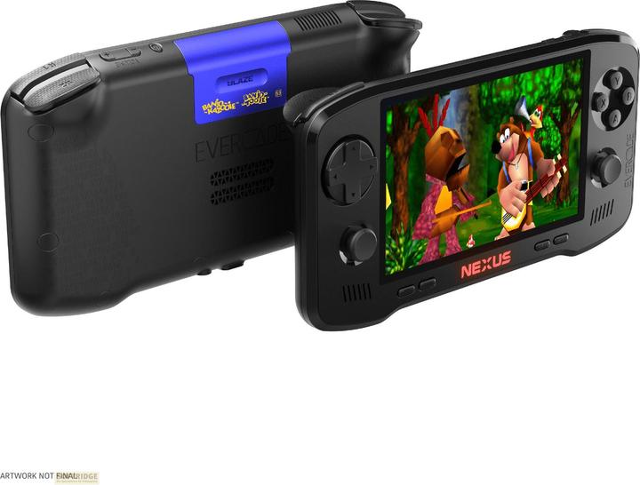 Actual product image Blaze Evercade Nexus & Banjo Kazooie Double Pack