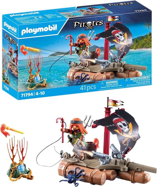 Productafbeelding Playmobil Een schat vinden op een piratenvlot