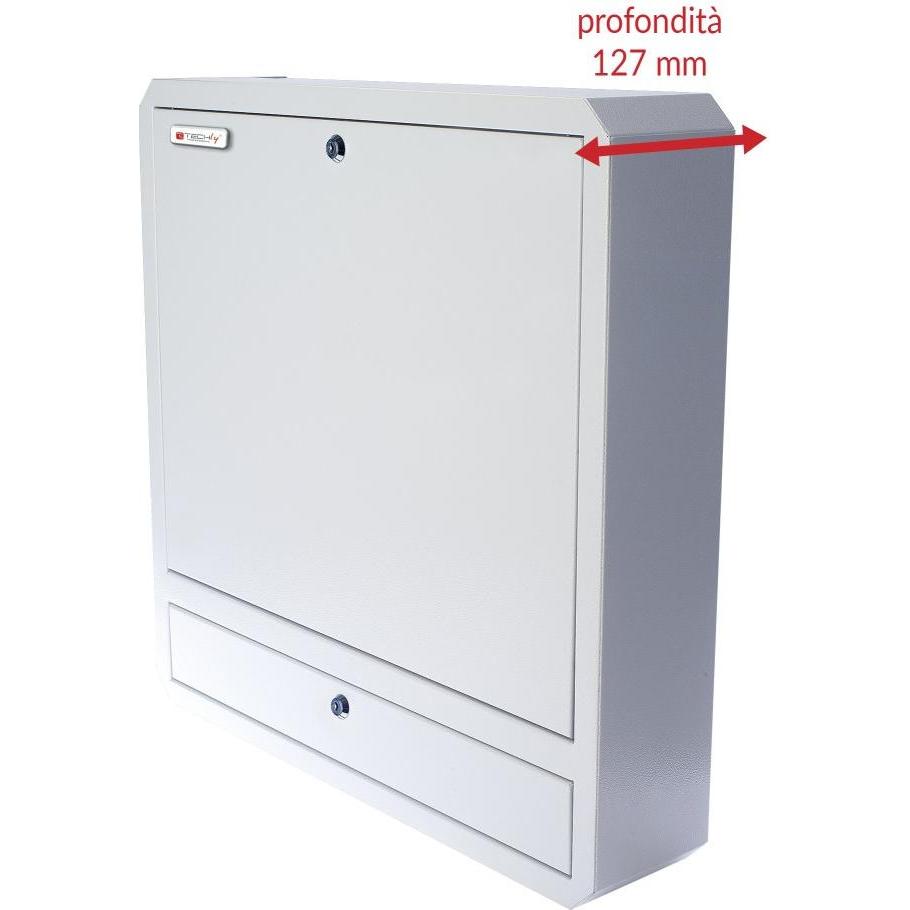 Thumbnail - Techly ICRLIM01W2 notebook security drawer, Notebook Security, Weiss