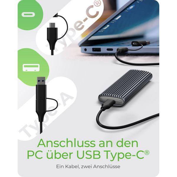 Actual product image Icy Box IB-1808MCT-CU31 (M.2)