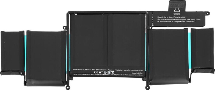 Immagine prodotto OEM Batteria per Macbook Pro 13 pollici Retina (2013/2014/2015) (A1502) (6400000 mAh)