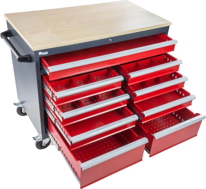 Dema Mobile Werkbank Werkzeugwagen 112x61x93 cm