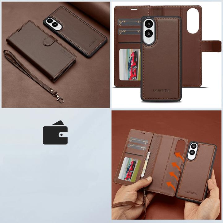 Produktbild LC.Imeeke Galaxy S25 Edge - L2 Serie Brieftasche und Hülle (Samsung Galaxy S25 Edge)