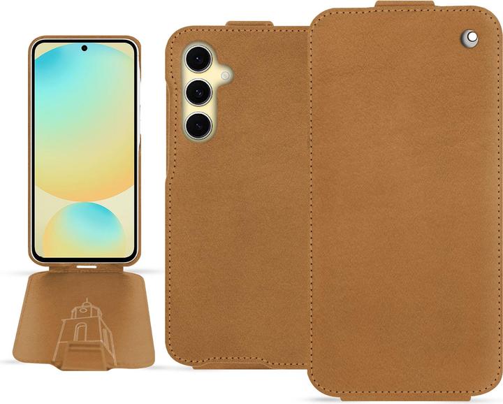 Produktbild Noreve Lederschutzhülle vertikal (Samsung Galaxy S24 FE)