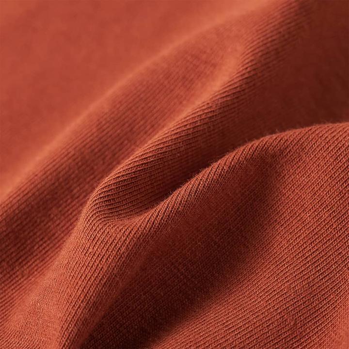 Produktbild VidaXL Kinder-Langarmshirt Cognac 140,Material: 95 % Baumwolle. 5 (140)