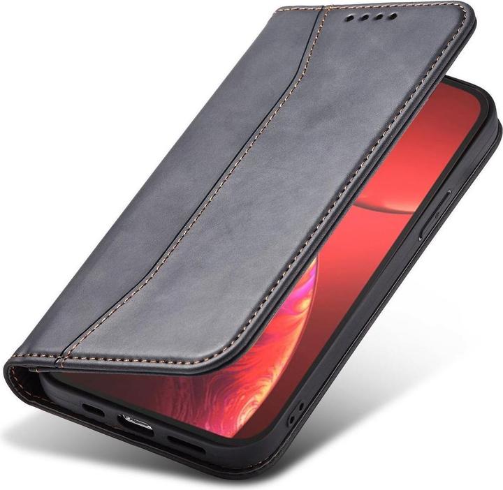 Produktbild Hurtel Magnet Fancy Case case for iPhone 14 Pro flip cover wallet stand black (Apple iPhone 14 Pro)