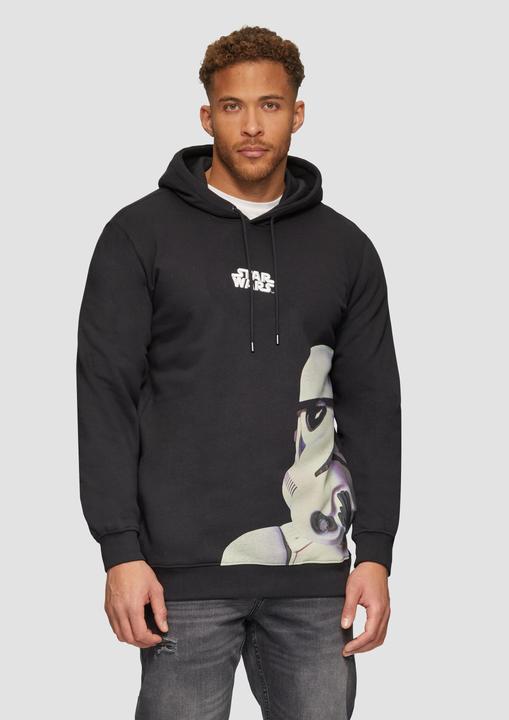 Produktbild s.Oliver Sweatshirt Hoodie mit Star Wars™ Print (XXL)