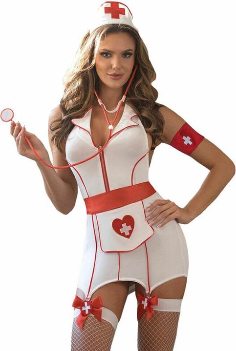 Produktbild Subblime Sexy Krankenschwester Kostüm Kleid L/Xl (L)
