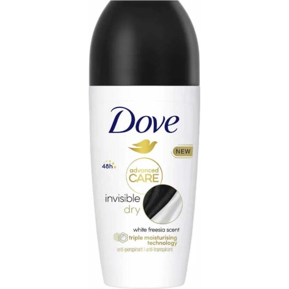 Dove Damen Deo, Invisible Dry (Roll-On, 50 Ml)