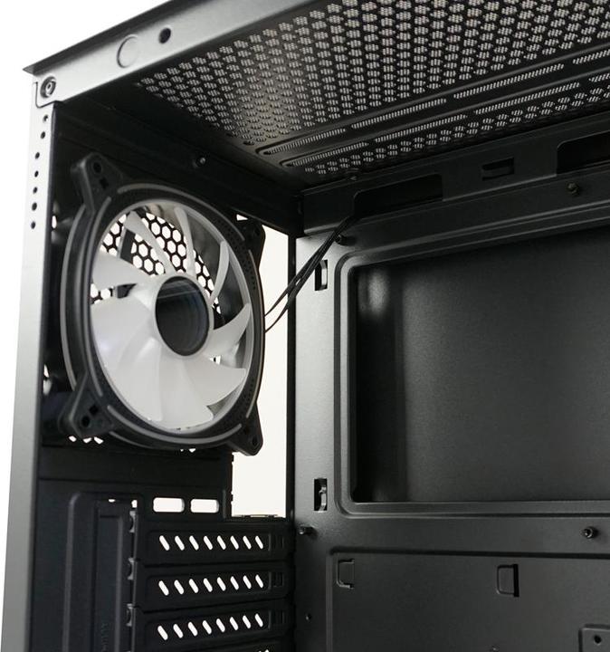 Produktbild LC-Power Geh?use MidiTower 715B black USB3.2/Audio,o.Netzteil,SEAMLESS X (Mini-ITX, ATX, mATX)