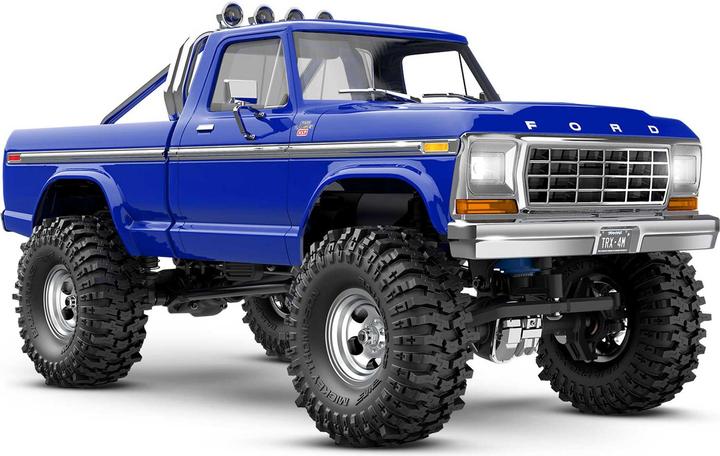 Immagine prodotto Traxxas TRX-4M FORD F150 4X4 SOLLEVATO BLU 1/18 CRAWLER RTR SPAZZOLATO, CON BATTERIA E CARICATORE USB (RTR pronto all'uso)
