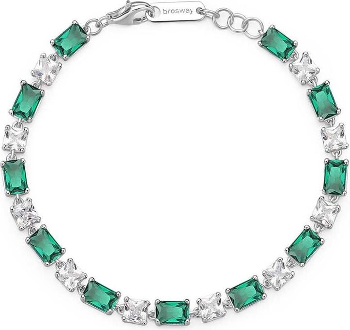Produktbild Brosway Fancy Life Green Cubic Zirconia Silver Bracelet FLG16