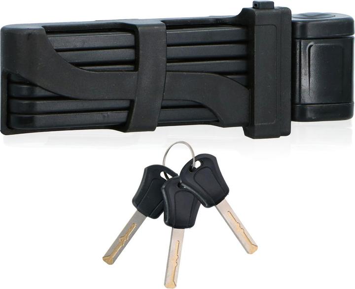 Actual product image Dunlop Folding lock with three keys